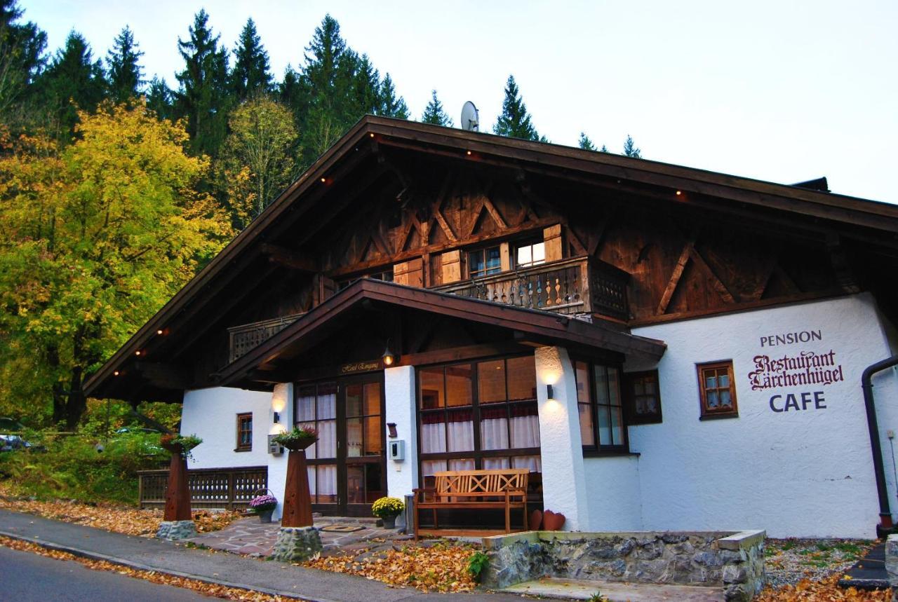 Landhotel Lärchenhügel Oberammergau Exterior foto